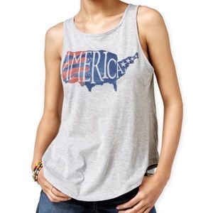 2Kuhl Womens America Envelope-Back Tank Top NWT